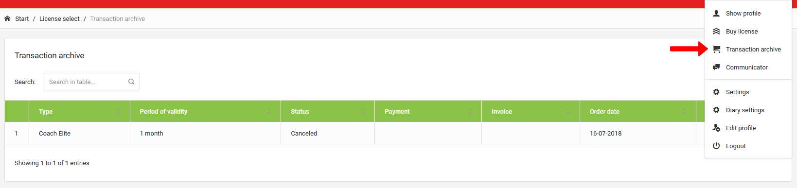 Online payment
