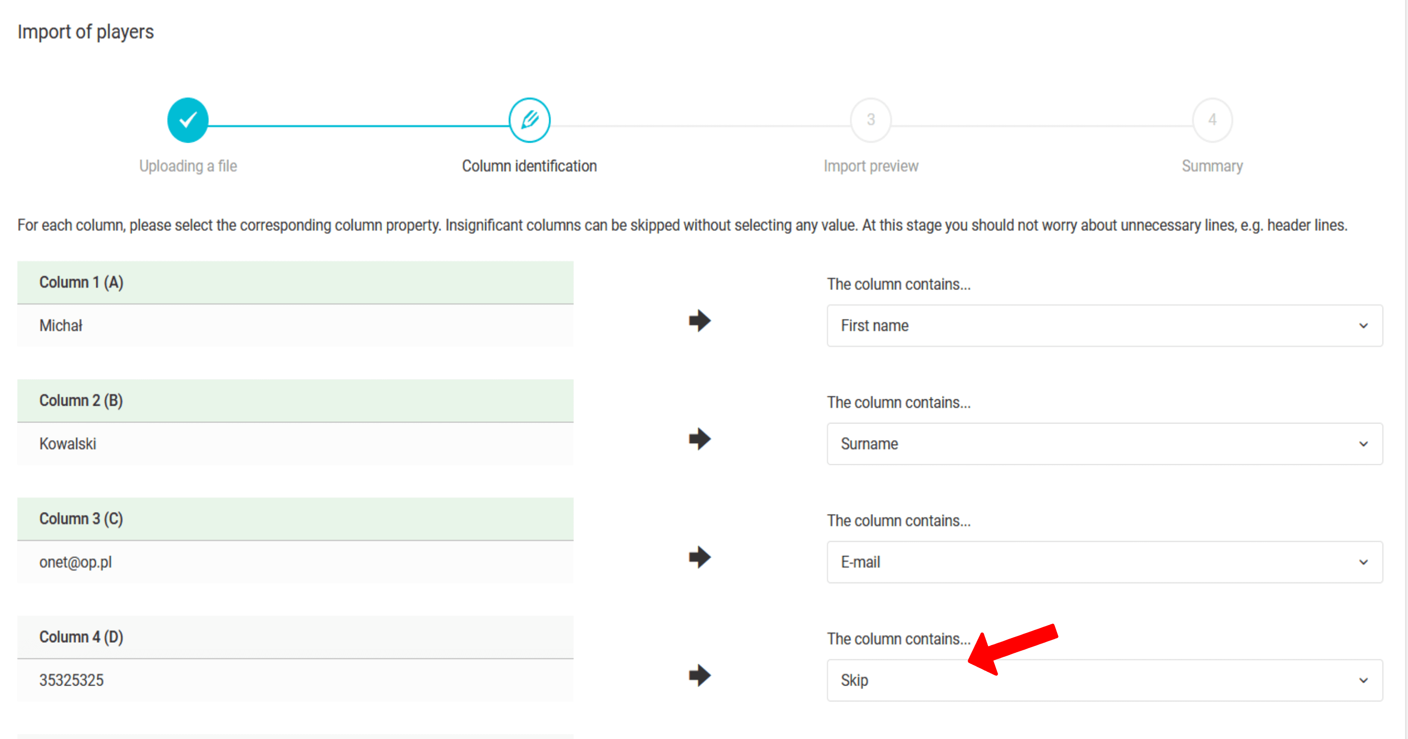 import