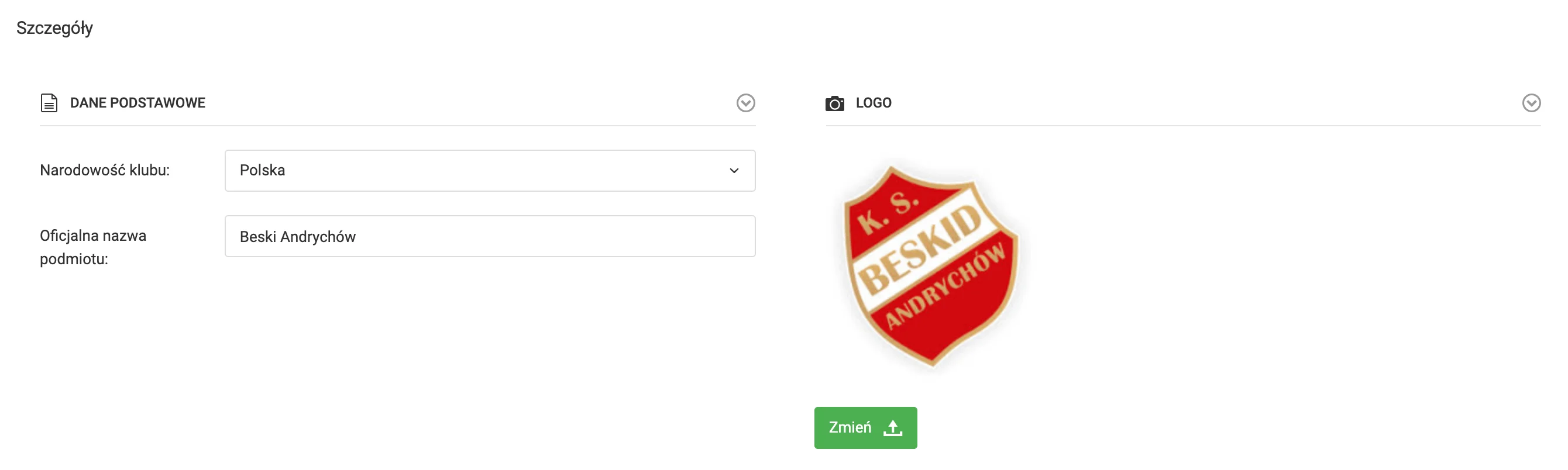 Profil podmiotu